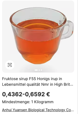 Honigfälschung aus China