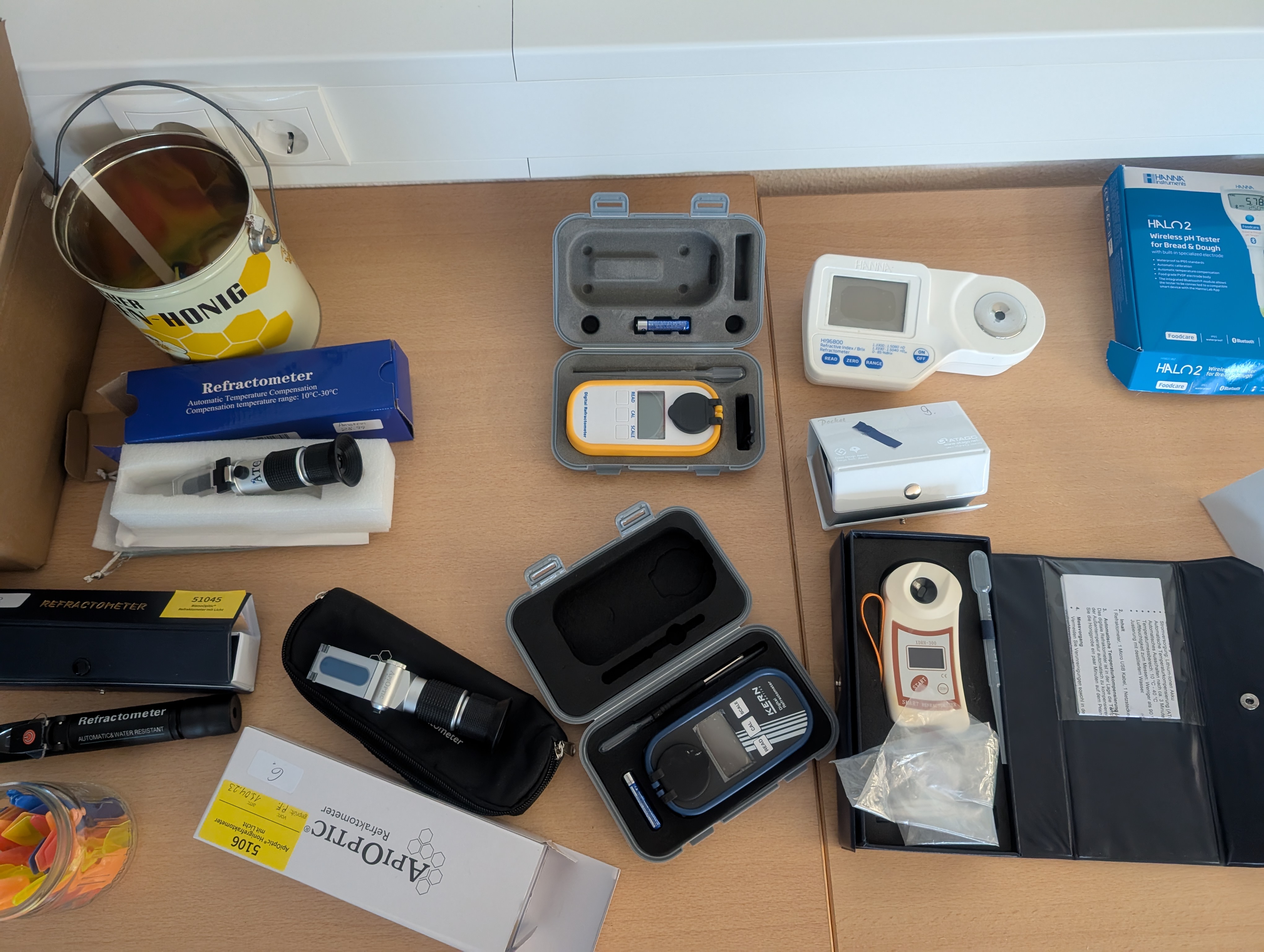 Refraktometer im Test