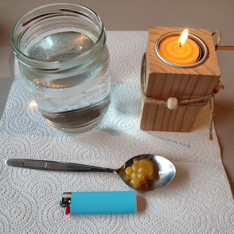 Wachsgießen zu Silvester