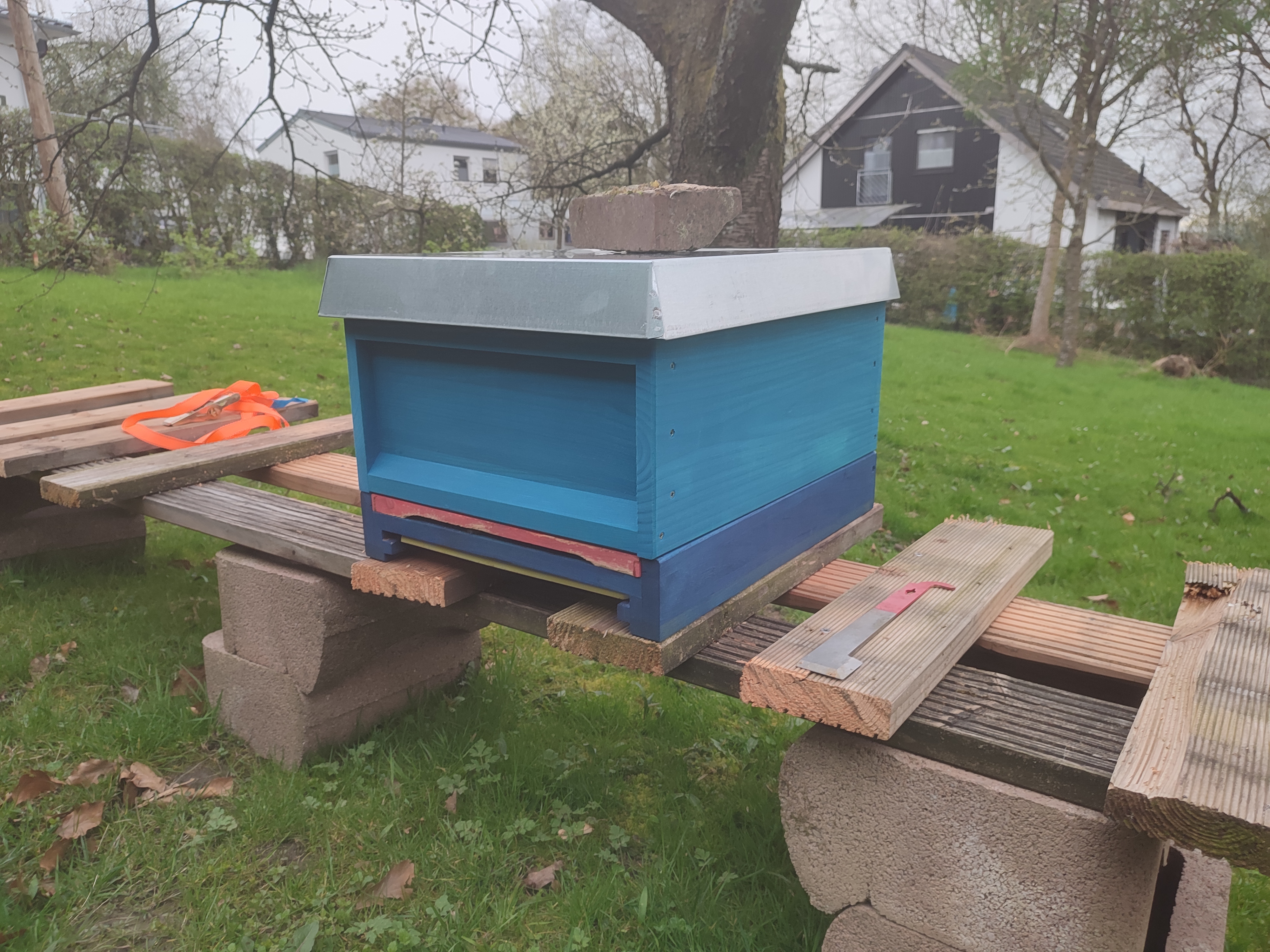 Perfekter Bienenstand